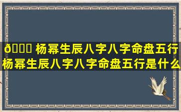 🐟 杨幂生辰八字八字命盘五行（杨幂生辰八字八字命盘五行是什么）